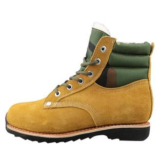 户外雪地靴男皮毛一体羊毛东北防寒工装靴保暖经典复古91跳伞靴冬