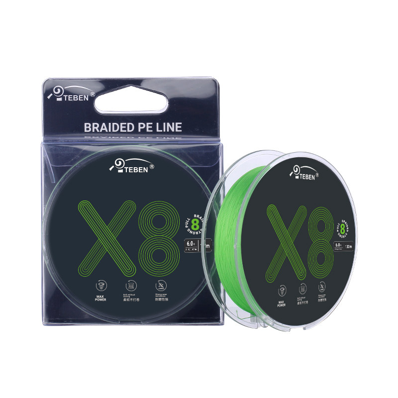 特奔墨竹PE线X8编强拉力高顺鱼线