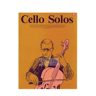 大提琴独奏专辑 每个人都喜爱的独奏曲 Music Sales原版乐谱书 Cello Solos Everybodys Favorite Series HL14006316