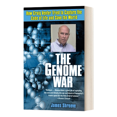 英文原版 The Genome War 基因组战争 克雷格 文特尔如何试图获取生命密码并拯救世界 英文版 进口英语原版书籍