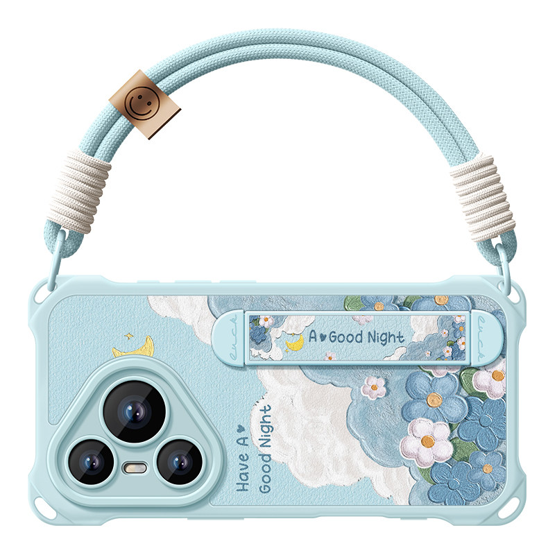 适用华为pura90手机壳pura80pro新款ultra套外ins风pura70女p70pro+全包可背斜挎腕带挂绳p