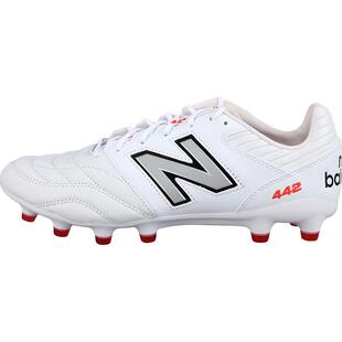 小李子NEW BALANCE442高端HG短钉袋鼠皮训练人草足球鞋男款
