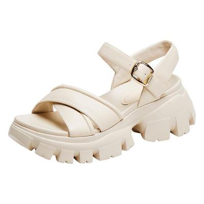 思加图老爹凉鞋厚底增高休闲凉鞋