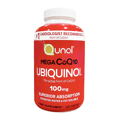 美国进口Qunol辅酶Q10胶囊120粒