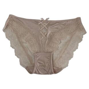 法式蕾丝性感纯欲风女内裤2025新款无痕裸感透气纯棉裆女生三角裤