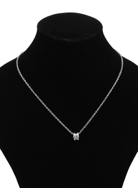 蔡徐坤同款项链男女小吊坠不掉色