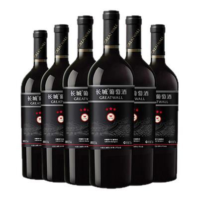 中粮长城三星臻酿赤霞珠干红6瓶