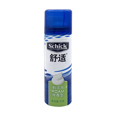 schick剃须泡沫微香型瑕疵正品