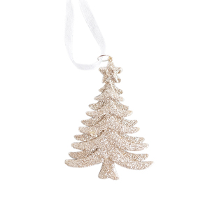 圣诞快乐英文字母挂牌五角星花环雪花造型小挂件圣诞树装饰品配件