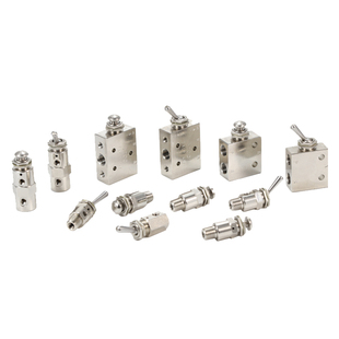 小金井型机械阀气动开关钮子阀手动空气按钮阀TAC2-31V/41V/3P/4P