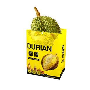 榴莲袋可定制西瓜榴莲水果无纺布手提袋外包装袋塑料环保高档袋子