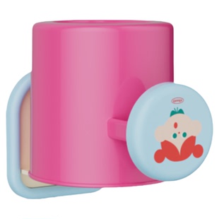 诺室hola家牙杯牙刷置物架壁挂式卫生间一家四口电动牙刷漱口杯架