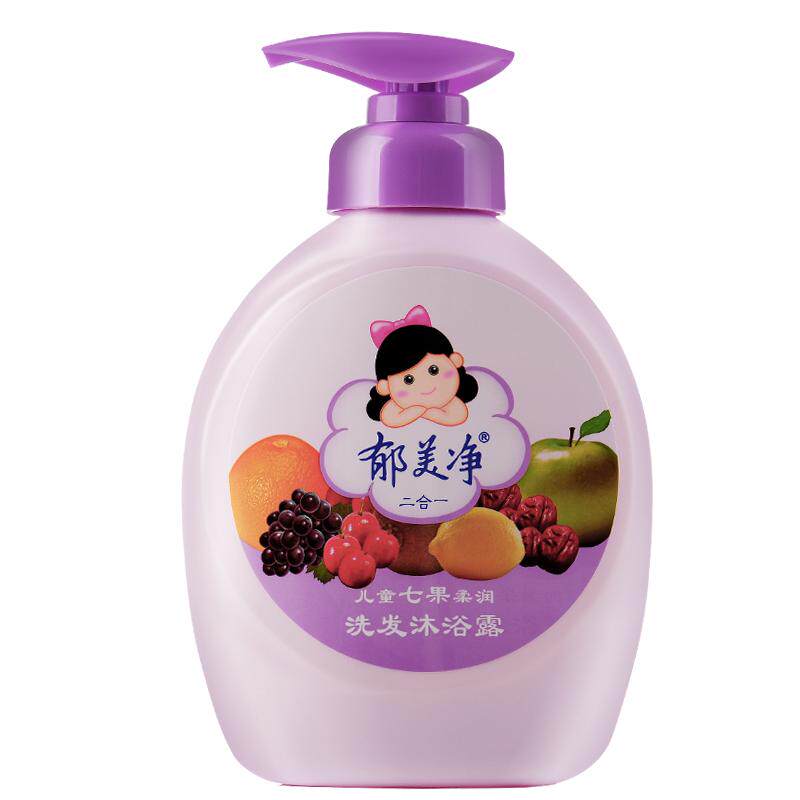 郁美净儿童七果洗发沐浴滋润保湿