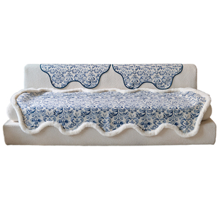 【孤品3折】蜡笔派莱拉异形沙发垫复古四季坐垫防滑防猫抓沙发套P