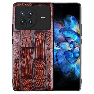 适用vivo x note真皮手机壳新款xnote全包防摔后盖高档牛皮保护套个性皮纹商务高档新款男士超薄外壳套子时尚