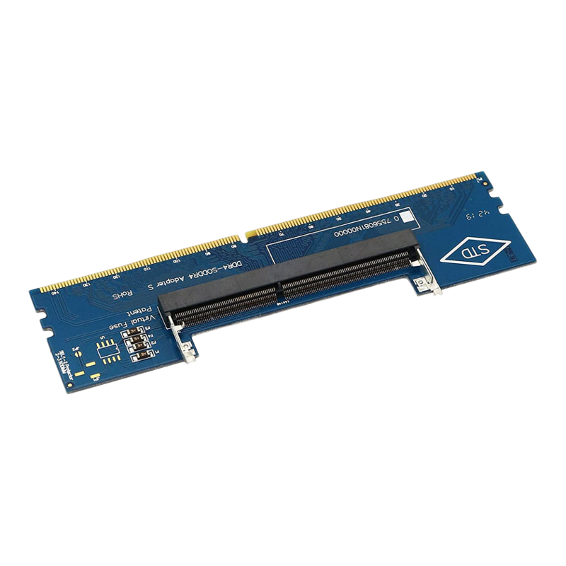 笔记本内存ddr4代转台式机转接卡测试卡保护卡SODDR5转接板