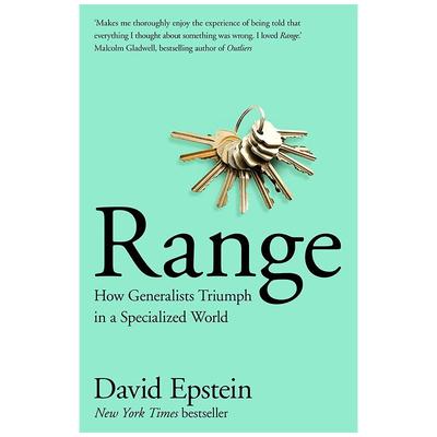 英文原版 David Epstein 通才 成功学 跨能制胜 Range: How Generalists Triumph in a Specialized World