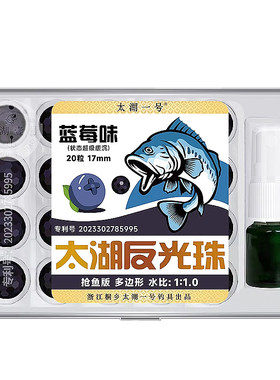 太湖一号青鱼专用反光珠珠