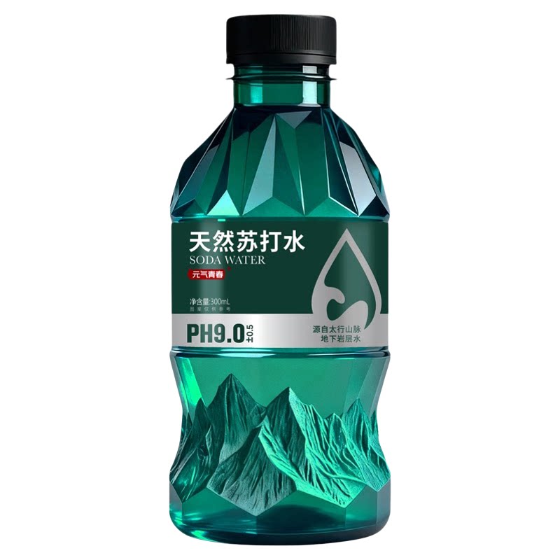 新日期天然苏打水矿泉水饮料瓶装