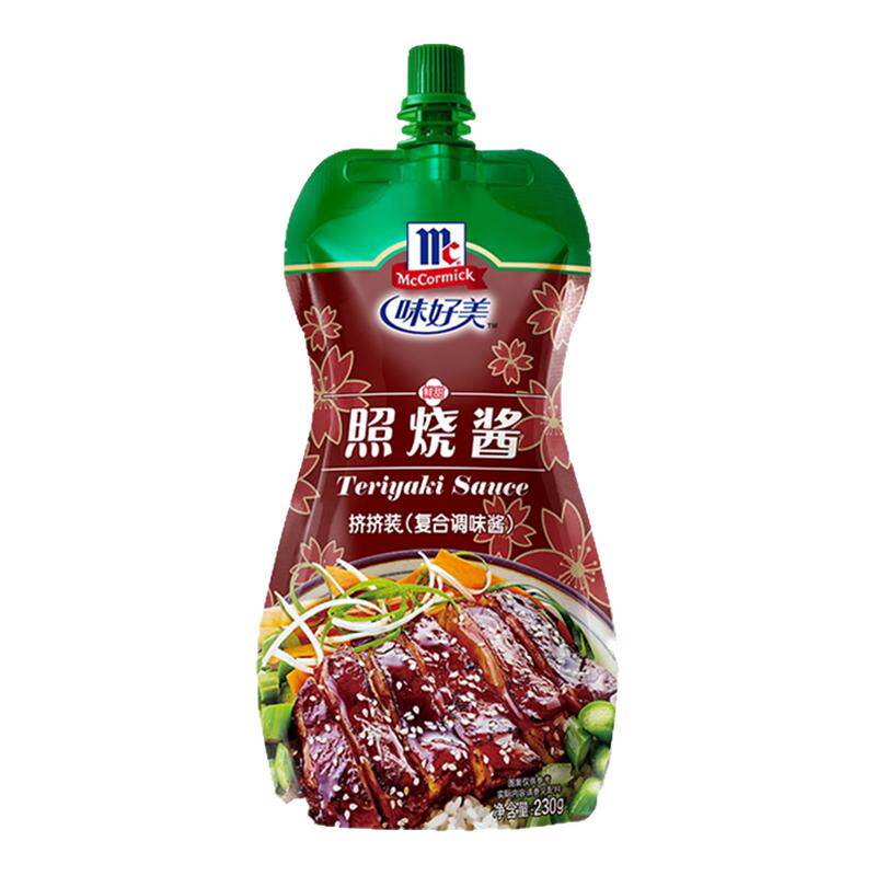 味好美照烧酱230g家用日式0脂照烧汁鸡腿鸡排章鱼小丸子酱汁LJ