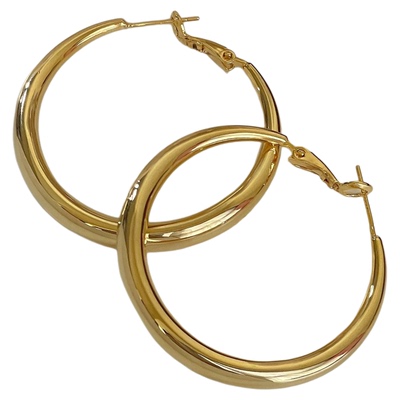 「耀眼」赵露思许我耀眼同款素圈耳饰蚊香盘耳夹耳环耳钉女耳圈