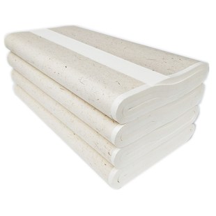 加厚书法国画专用纸半生半熟毛笔字练习纸四尺对开国画创作作品纸