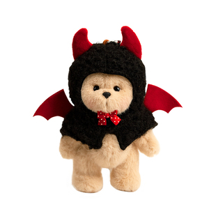 TeddyTales莉娜熊搞怪恶魔天使毛绒玩偶小熊娃衣公仔节日礼物装饰
