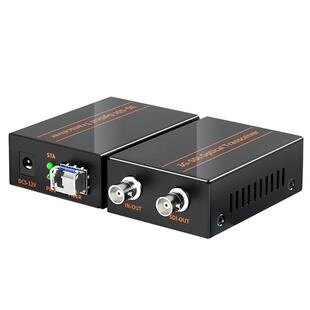 捷幂 3G-SDI光端机光纤收发器延长器传输器广播级影视摄像演出直播转LC光纤转换器高清1080P环出