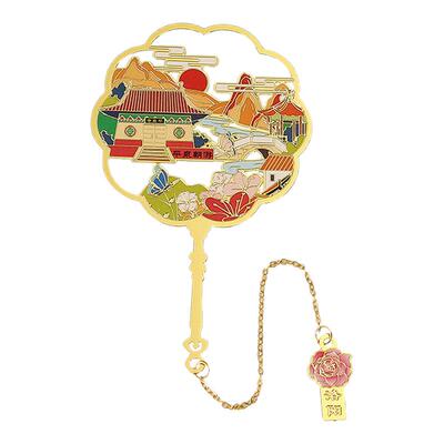 河南洛阳旅游纪念品金属书签礼品