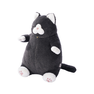 LIVHEART丽芙之心茶米猫坐姿毛绒玩偶抱枕女生男睡觉抱枕猫咪礼物