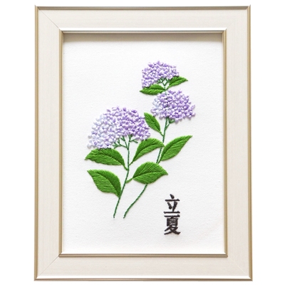 立夏刺绣手工diy材料包新手礼物