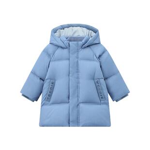 TeenieWeenie Kids小熊童装舒适冬季男宝宝中长款蓄热保温羽绒服