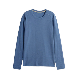 可夫特户外美利奴羊毛速干衣男运动长袖上衣美丽诺打底衫内衣L11