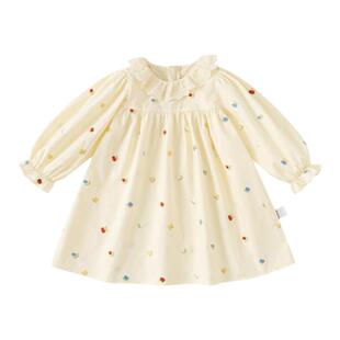 女童连衣裙2026春季新款宝宝裙子好看童装儿童洋气公主裙女孩春装