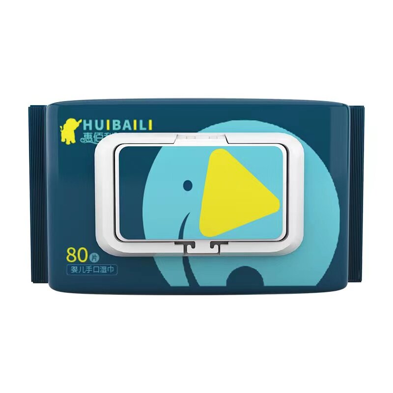 80抽婴儿湿巾大包家庭装特价湿纸巾婴幼新生宝宝实惠手口屁专用1