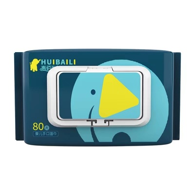 80抽优质大尺寸湿巾5包加大加厚