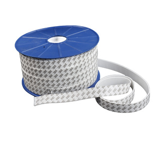 四氟弹性带聚四氟乙烯带自粘软棒胶条法兰垫海绵条膨胀PTFE密封条