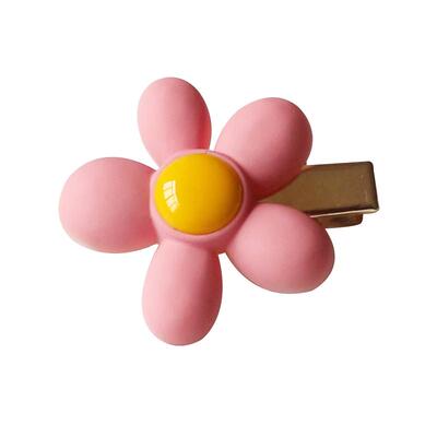 川野粉色系少女心刘海夹