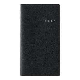 【2026新品】NOLTY能率手帐日文版6501周一周计划竖列型时间轴计划本基础黑色商务