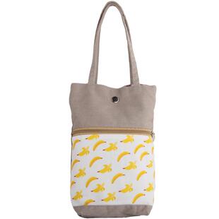 手提包女放保温杯焖烧壶雨伞手拎包大容量新款韩版百搭帆布手提袋