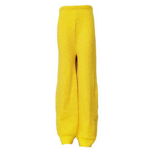 秋冬男女家居半边绒睡裤高腰护肚加厚保暖针织阔腿裤大码孕妇裤