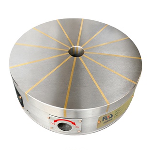 圆形加强永磁吸盘放射型强力磁盘非标数控车床内外圆磨床专用精密