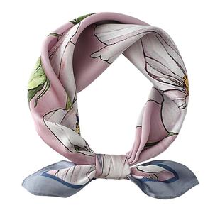 小方巾丝巾女春秋夏季护颈围脖子空姐搭配衬衫薄围巾新款50x50cm