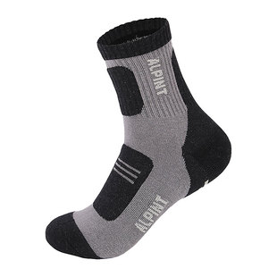 CoolMax袜子徒步袜男款户外登山袜女士速干袜透气排汗运动袜长袜