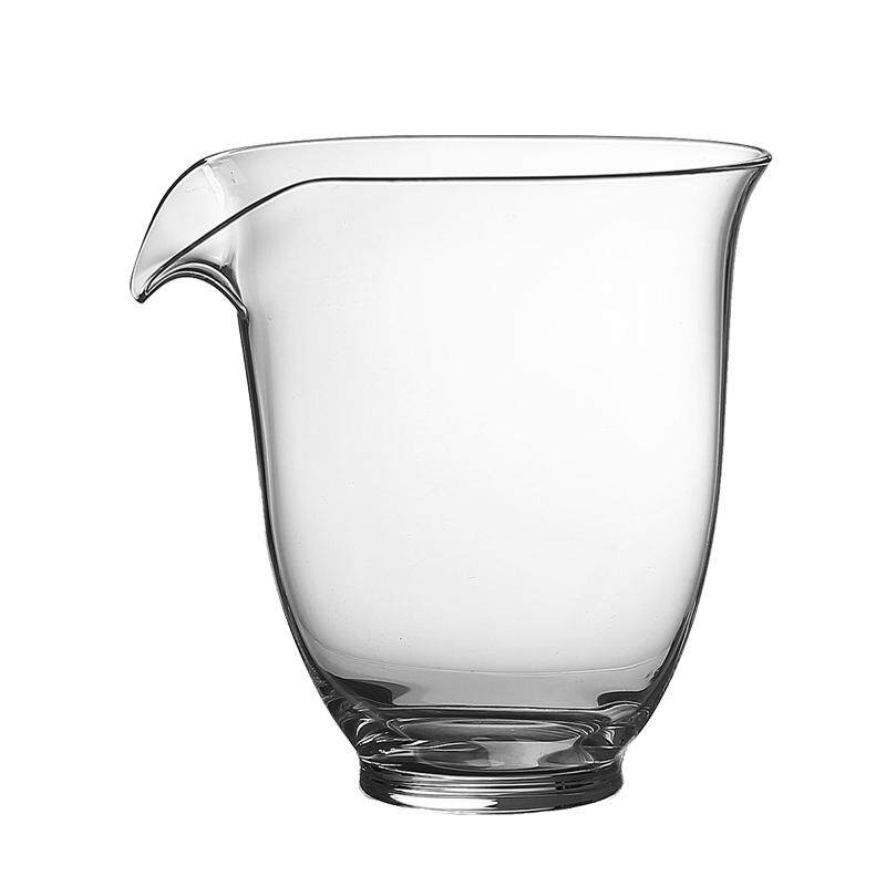 耐热玻璃公道杯 禅意椭圆均杯 右手公杯功夫茶具茶海大容量分茶器