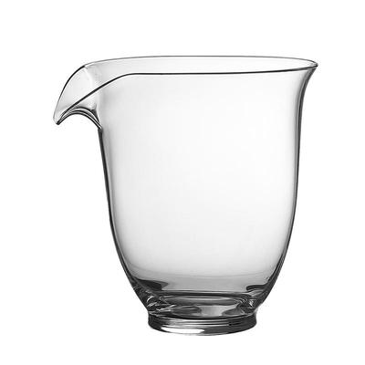 玻璃椭圆公道杯禅意右手杯