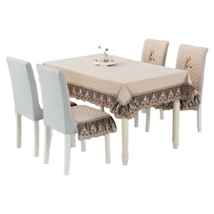 直背椅子套罩全包连体垫餐厅餐桌座椅套靠背一体软包实木餐椅套罩