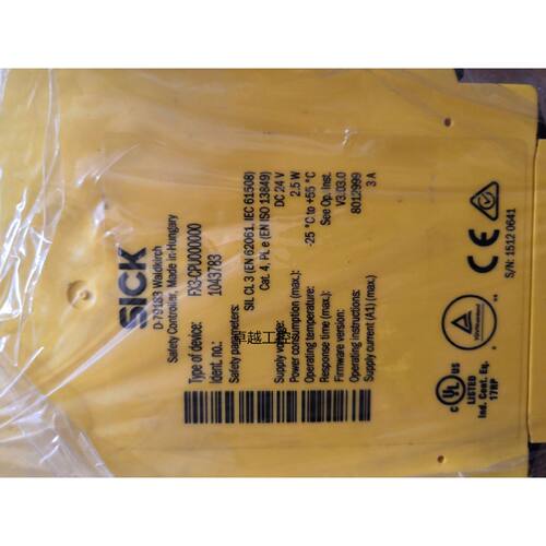 议价德国SICK西克1043783 FX3-CPU000000 正品包邮