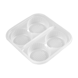 一次性包子打包盒商用分格冷冻食品级外卖烧麦小笼包馒头专用包装