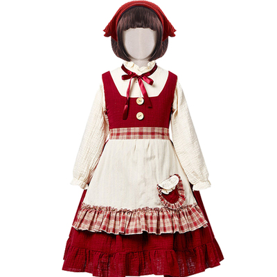 卖火柴的小女孩小红帽演出服